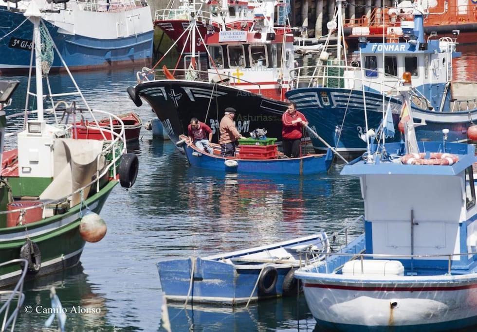 Vivienda Vacacional Alba Marinas プラビア エクステリア 写真